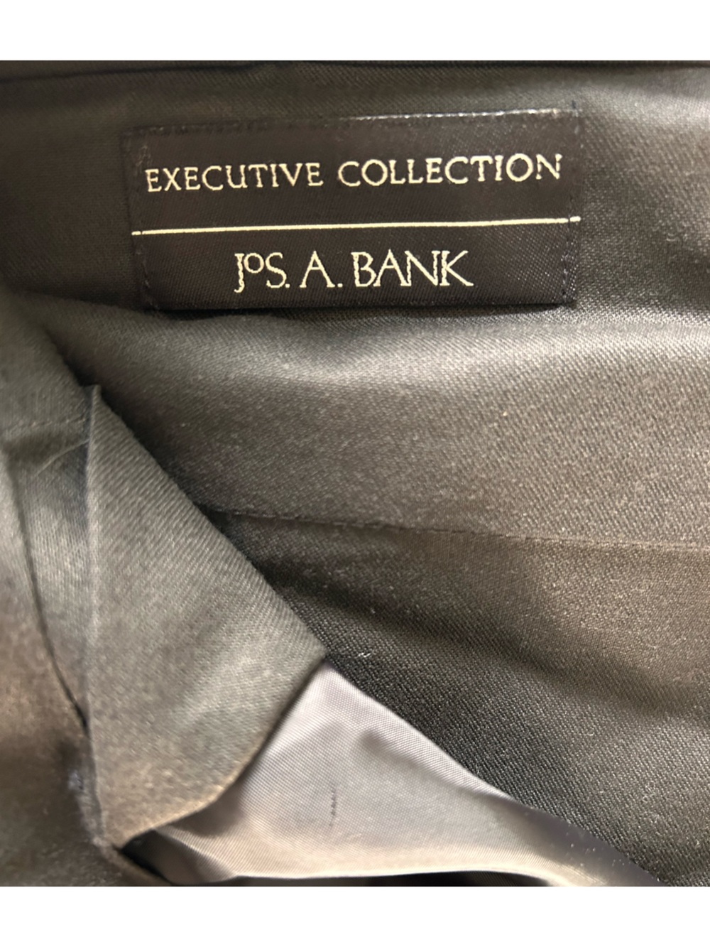 Jos A Bank Executive Brown Dress Pants 36x32 Flat Front Classic - Picture 7 of 9